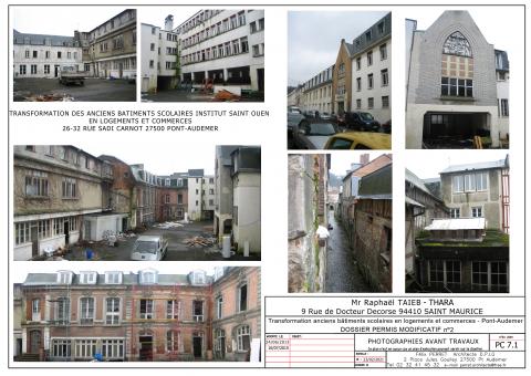 Photographies du site avant travaux